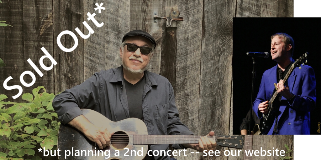 An acoustic evening with Bob Margolin with Special Guest Tad Walters